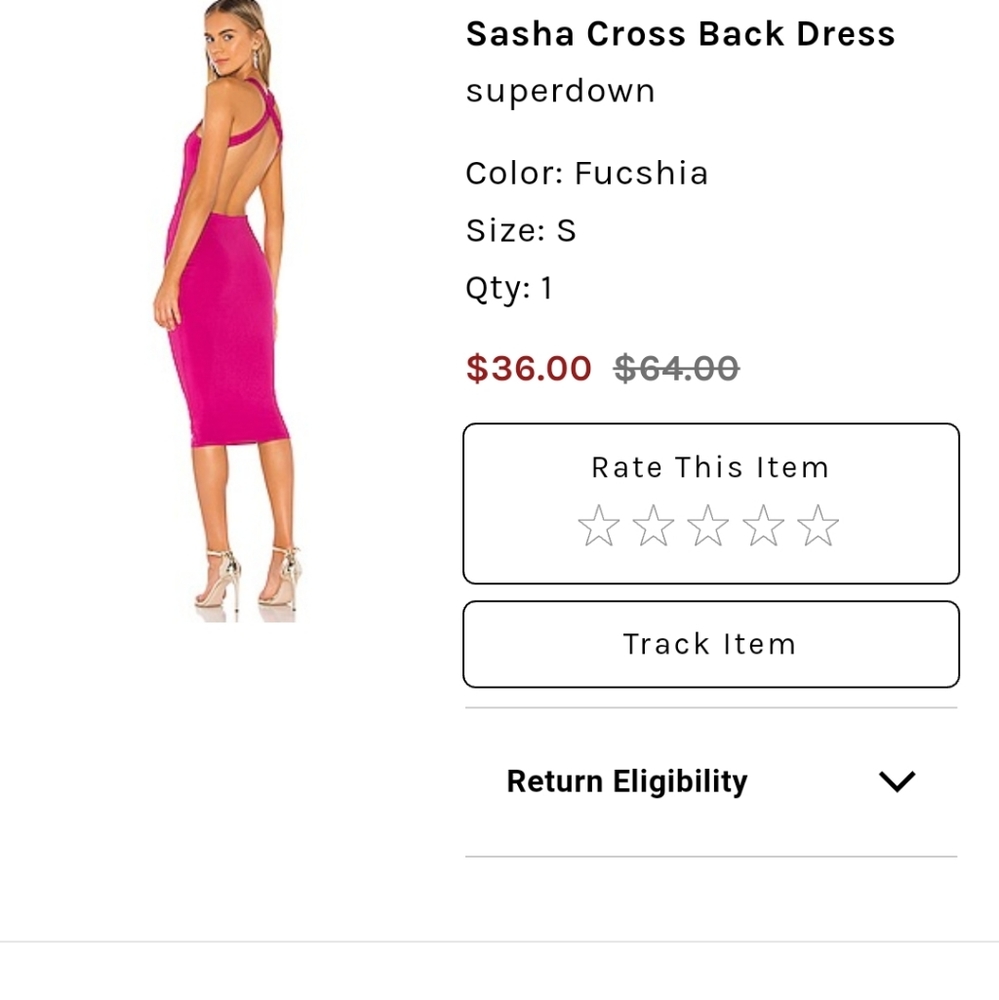 Pink dress